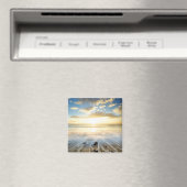 Goldener Sonnenaufgang Magnet (In Situ (Geschirrspüler))