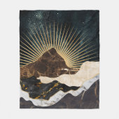 Goldener Sonnenaufgang über den Marmorbergen und S Fleecedecke (Vorderseite)