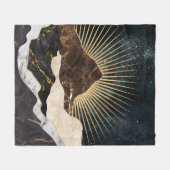 Goldener Sonnenaufgang über den Marmorbergen und S Fleecedecke (Vorderseite (Horizontal))