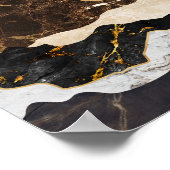 Goldener Sonnenaufgang über den Marmorbergen und S Poster (Ecke)