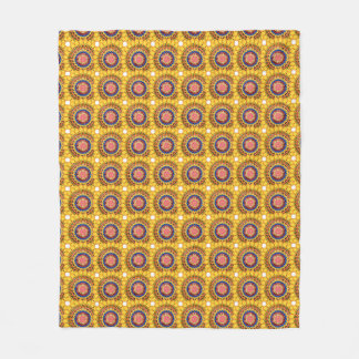 Goldener Sonnenstrahl  Fleecedecke