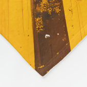 Goldener Sonnenstrahl Fleecedecke (Ecke)
