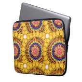 Goldener Sonnenstrahl  Laptopschutzhülle (Vorderseite Links)