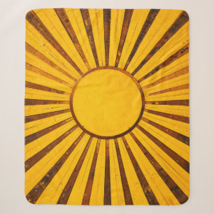 Goldener Sonnenstrahl Sherpadecke