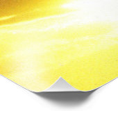 Goldener Sonnenuntergang Fotodruck (Ecke)