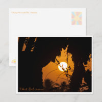 Goldener Sonnenuntergang-Garten Ubud – Kunstpostka