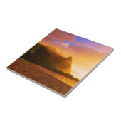 Goldener Sonnenuntergang, Hawaii Fliese (Seite)
