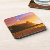 Goldener Sonnenuntergang, Hawaii Untersetzer (Linke Seite)