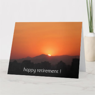 goldener Sonnenuntergang Karte