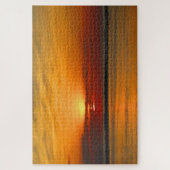 goldener Sonnenuntergang Puzzle (Vertikal)
