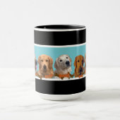 Goldener Spaß Tasse (Zentrum)