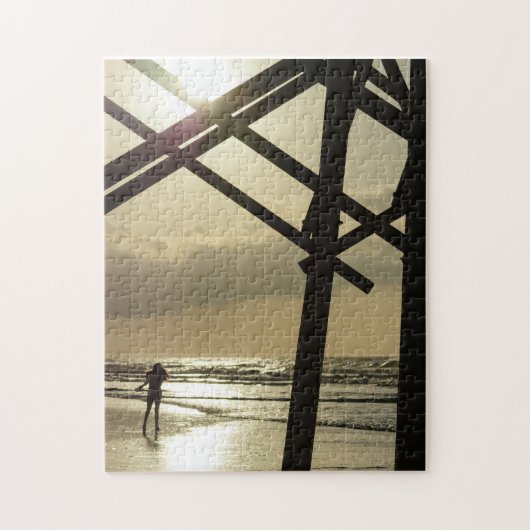 Goldener Spaziergang Puzzle (Vertikal)