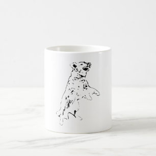 Goldener Sprung in der Herbstluft Kaffeetasse