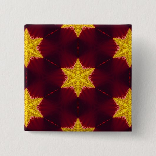 Goldener Star Button (Vorderseite)