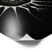 Goldener Star Fotodruck (Ecke)