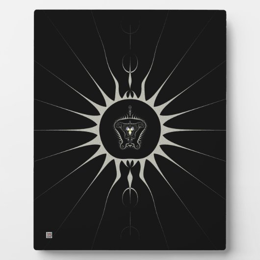 Goldener Star Fotoplatte (Vorderseite)