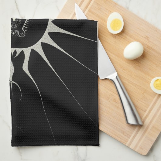 Goldener Star Handtuch (Viertel Falte)