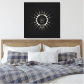 Goldener Star Leinwanddruck (Insitu (Schlafzimmer))