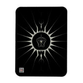 Goldener Star Magnet (Vertikal)