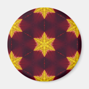 Goldener Star Magnet