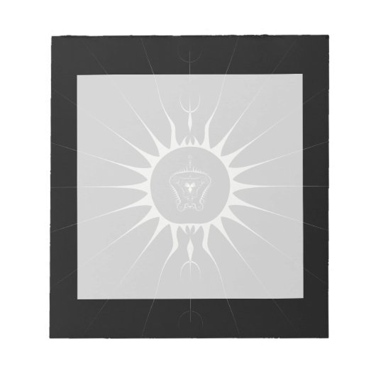 Goldener Star Notizblock (Vorderseite)