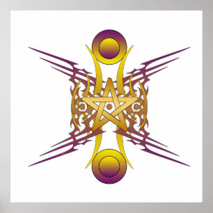 Goldener Star Poster