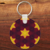 Goldener Star Schlüsselanhänger (Vorderseite)