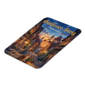 Goldener Steig Deutschland Magnet (Linke Seite)