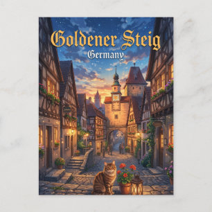 Goldener Steig Deutschland Postkarte