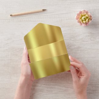 Goldener Stern All In One Einladung