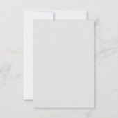 Goldener Stern Danke an die Flachkarten (Rückseite)