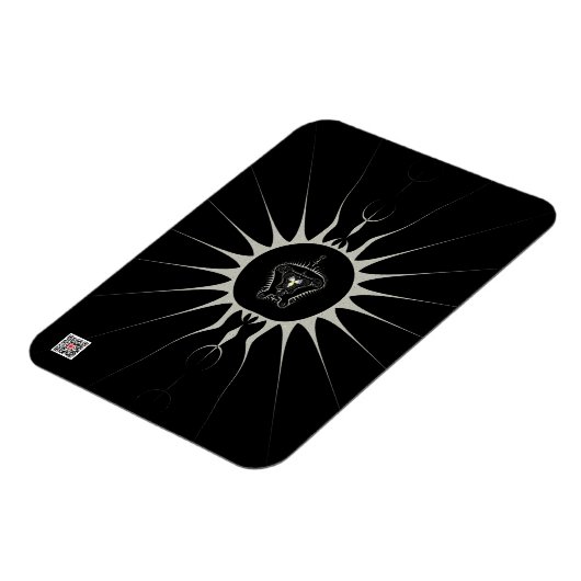 Goldener Stern Magnet (Linke Seite)