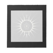 Goldener Stern Notizblock (Vorderseite)