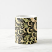 Goldener Stern und Halbmond Kaffeetasse (Mittel)