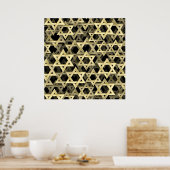 Goldener Stern von David Poster (Küche)