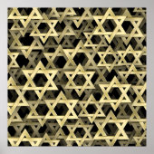 Goldener Stern von David Poster (Vorne)