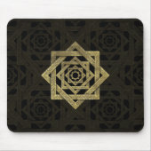 Goldener Stern von Lakshmi - Ashthalakshmi Mousepad (Vorne)