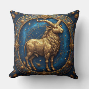Goldener Stier Stier im kosmischen Tierkreis Kissen