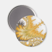 Goldener Stingray-Magnet Magnet (Vorderseite/Rückseite)