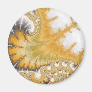 Goldener Stingray-Magnet Magnet