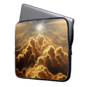 GOLDENER STORM MIT SCHINKSTERN LAPTOPSCHUTZHÜLLE (Vorderseite Links)