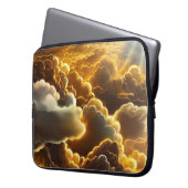 GOLDENER STORM MIT SCHINKSTERN LAPTOPSCHUTZHÜLLE (Vorderseite Links)