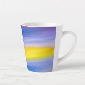 Goldener Strahl Abstrakt Milchtasse (Rechts)