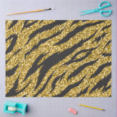 Goldener Streifen, Tigerstreifen Seidenpapier (Basteln)