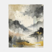 Goldener Sturm Fleecedecke (Vorderseite)