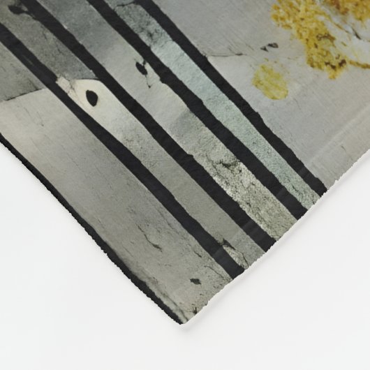 Goldener Sturm Fleecedecke (Ecke)