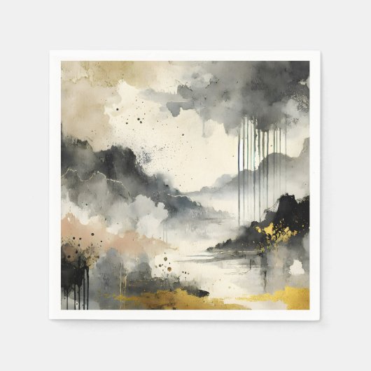 Goldener Sturm Serviette (Vorderseite)