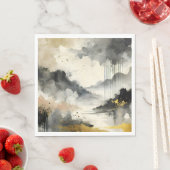 Goldener Sturm Serviette (Beispiel)