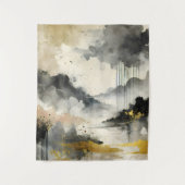 Goldener Sturm Wandteppich (Vorderseite)