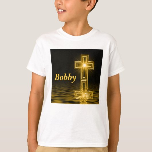 Goldener T - Shirt (Vorderseite)